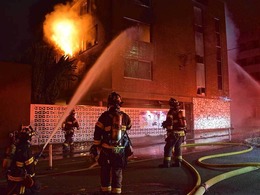 June 4, fire in a vacant apartment building in the 900 block of Northeast 63rd Street