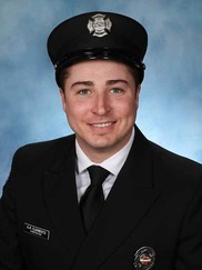 Portrait of Seattle Firefighter Adam Clements who recently passed away