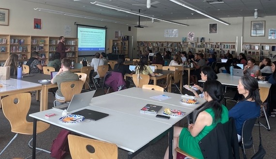 The DEEL SBI team hosts elementary and secondary principals and levy coordinators from 30 schools at Denny Middle School