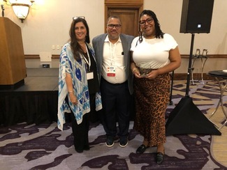 OPA Deputy Director, Bonnie Glenn, NACOLE President, Anthony Finnell, and OPA's Geneva Taylor.