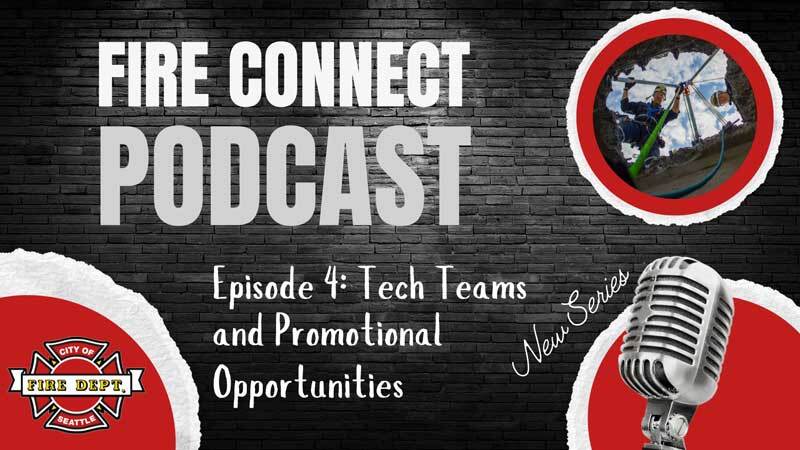 Graphic promoting the Fire Connect Podcast