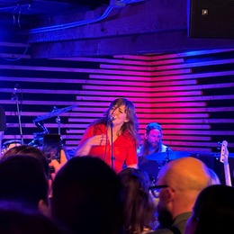 singer on stage during cloudbreak concert