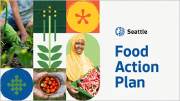 Cover of the City of Seattle Food Action Plan document