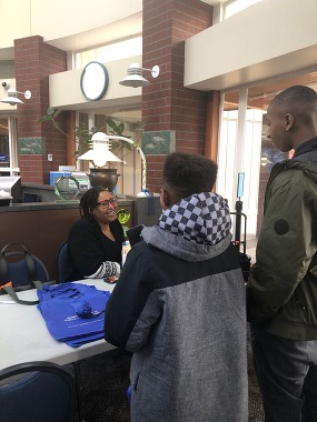 OPA Senior Community Engagement Specialist and Restorative Justice Coordinator, Geneva Taylor, discussing OPA’s work  
