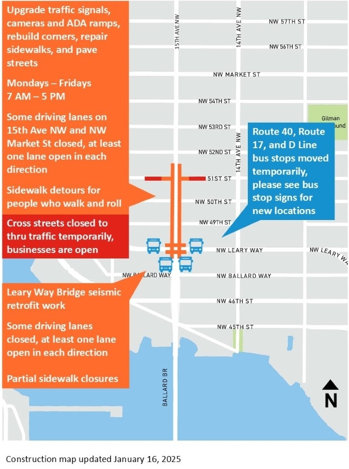 15th Ave WNW Construction Map 2025_0116
