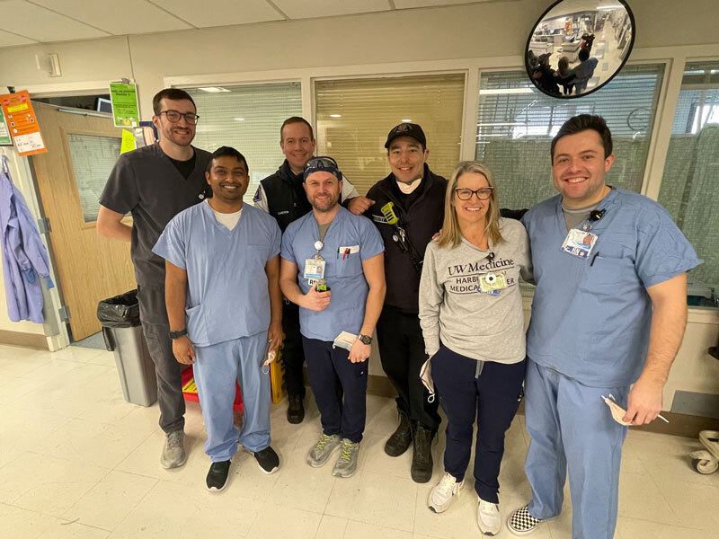 Medical staff of Harborview's Burn Center