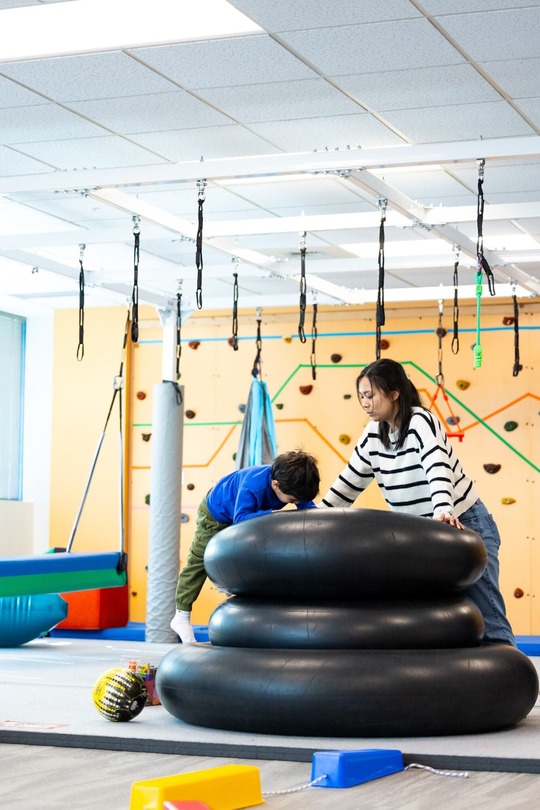 The gym at Seattle Therapy Skills for Life. 
