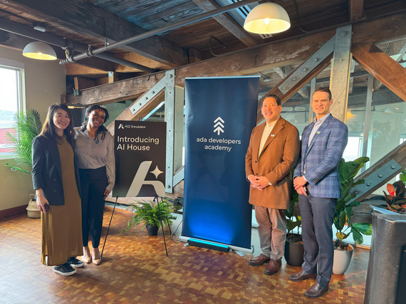 AI House event launch group picture with key stakeholders