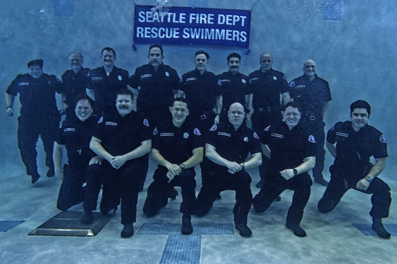 Seattle Fire's rescue swim team