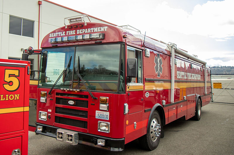Medical Ambulance Bus