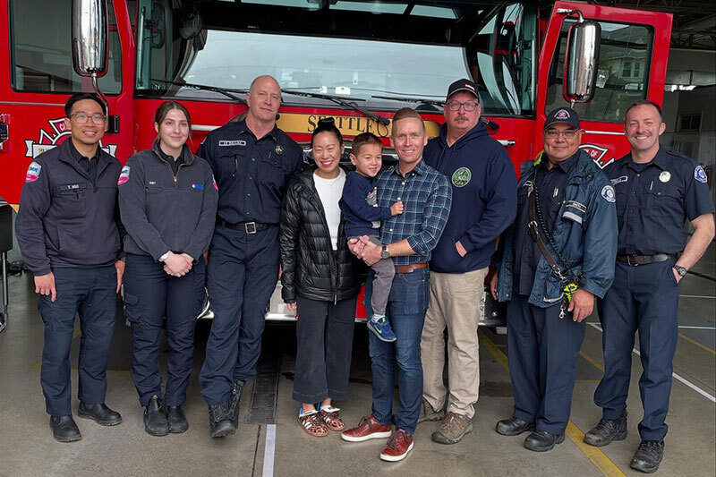 Patient reunification at Station 9