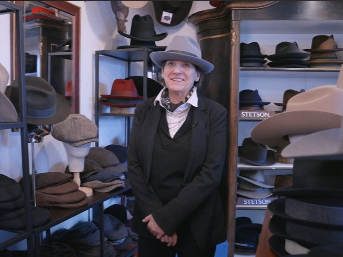 Sharon Hagerty of Eclipse Hat Shop