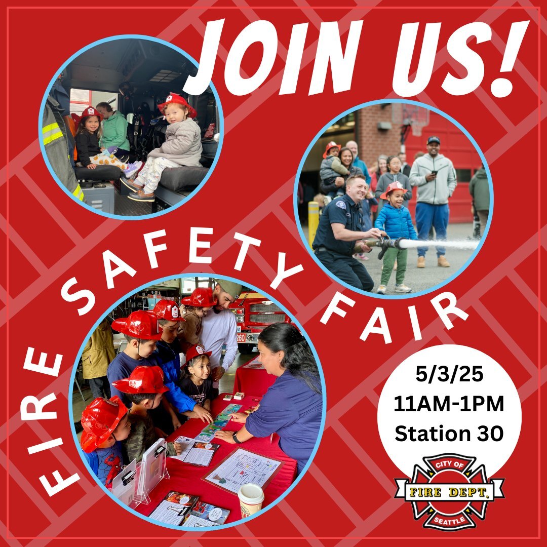 Fire Safety Fair at Station 30 on May 3