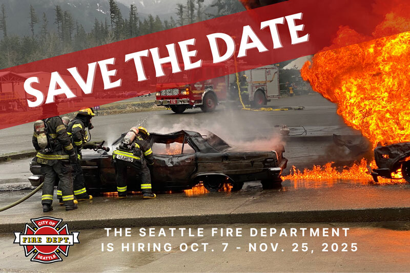 We are hiring entry-level firefighter/EMTs from October Seventh to November 25, 2025.