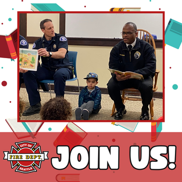 Firefighter story time