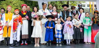 Mayor Harrell joins guests at 40th Naturalization Ceremony at Seattle Center on July 4, 2025