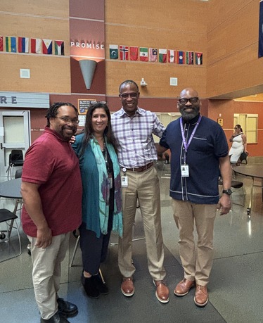 Chris B. Bennett, Bonnie Glenn, Ted Howard, and Dr. Tarance Hart