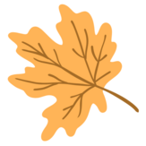 icon of yellow maple leaf