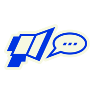 Cartoon icon of a megaphone