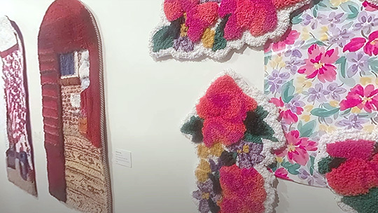 Art displayed at King Street Station