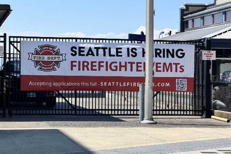 We are hiring entry-level firefighters