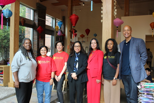 DEEL visits SPP partner Hoa Mai