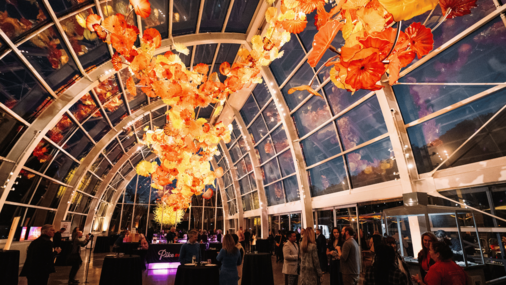 Chihuly glass at Chihuly Garden and Glass