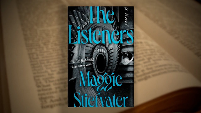 Book cover to Maggie Stiefvater's "The Listeners"