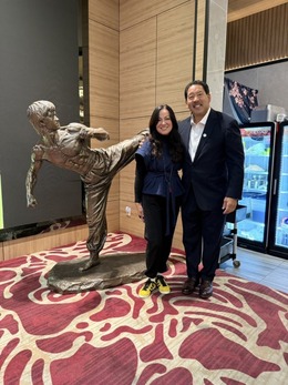 MBH at bruce lee event