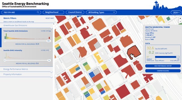 Seattle Energy Benchmarking Map