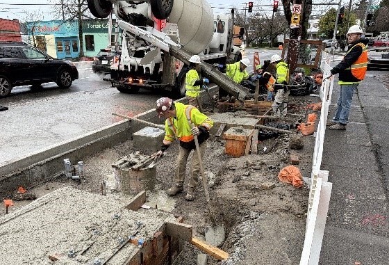 Fremont pour concrete 