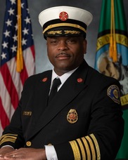 Portrait of Seattle Fire Chief Harold Scoggins