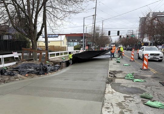 Fremont 36th roadway