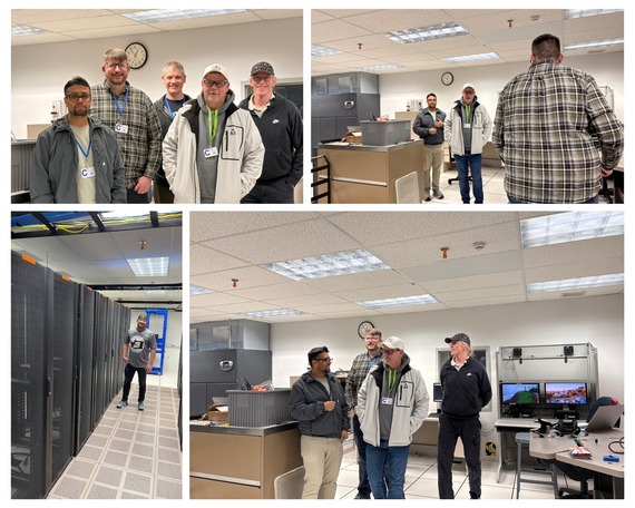 A collage of images depicting various people interacting in a room setting, showcasing diverse expressions and activities.