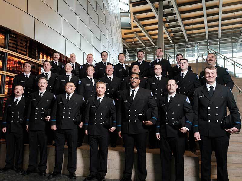 24 members of Recruit Class 122