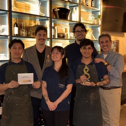 Staff at Capitale Pizzeria