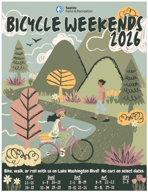Bicycle Weekends flyer