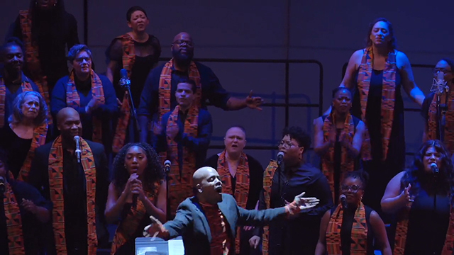 Resounding Love Center for the Arts choir performs