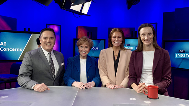 Brian Callanan with guests Dr. Katie Davis, Amy Harris, and Lisa Wellman