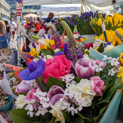 Flowers at Pike Place Market