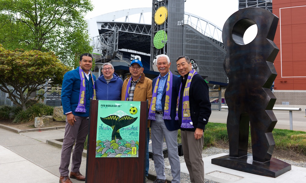 “Vital Spirit” sculpture unveiled at Seattle Stadium