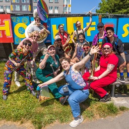 HONK! Fest West band