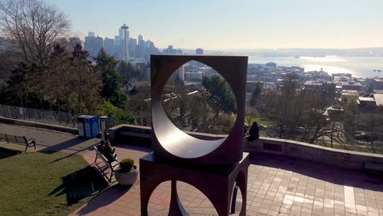 A view overlooking Seattle from Kerry Park.