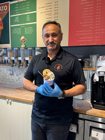 Tolga Seymen of Nutty Squirrel Gelato