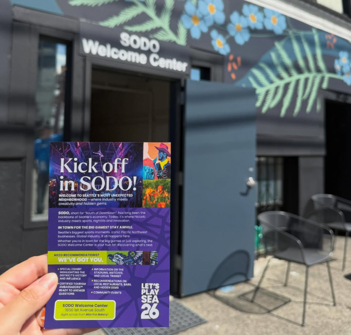 New Welcome Center in SODO