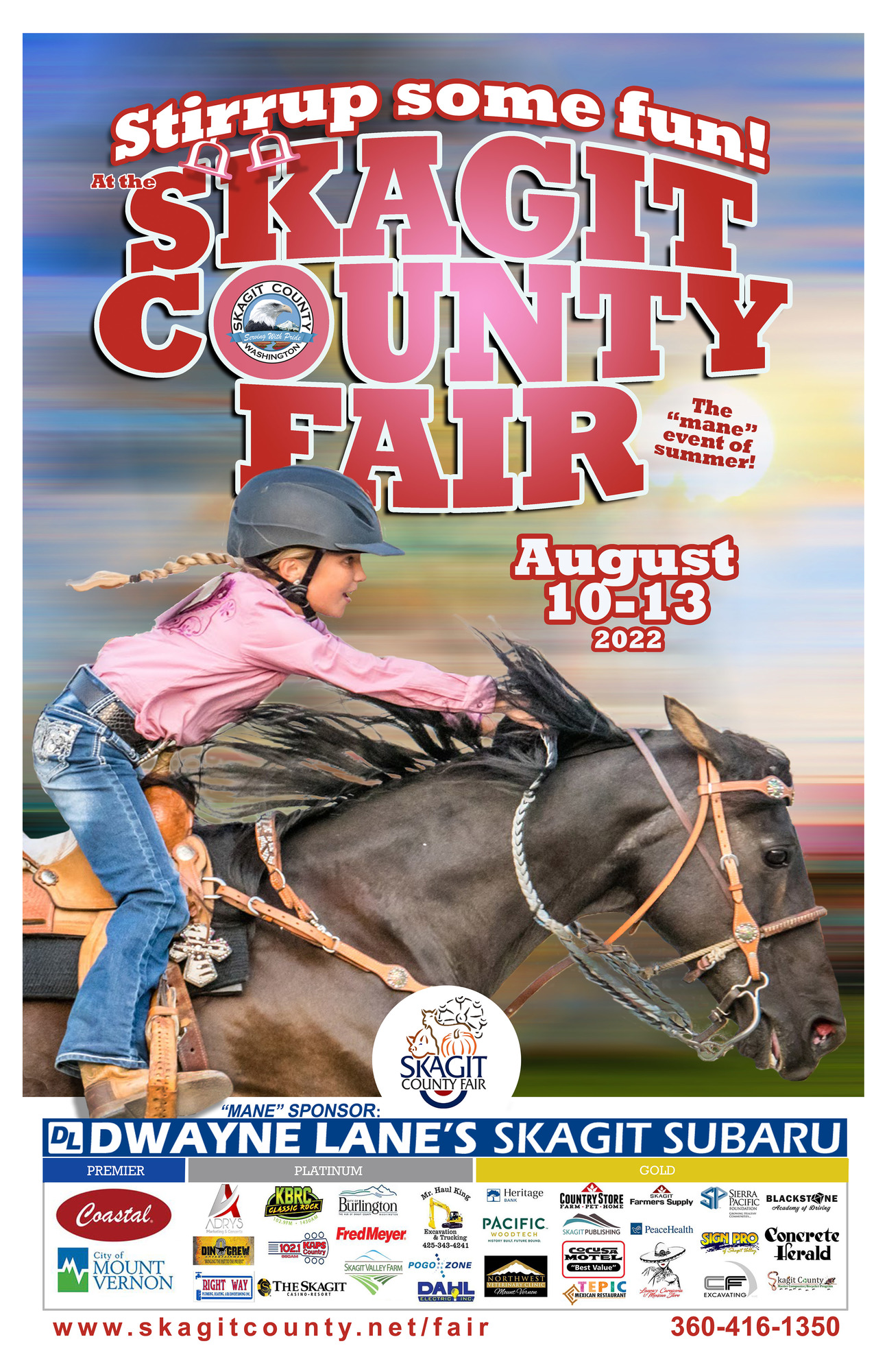 Skagit County 2022 Fair Poster