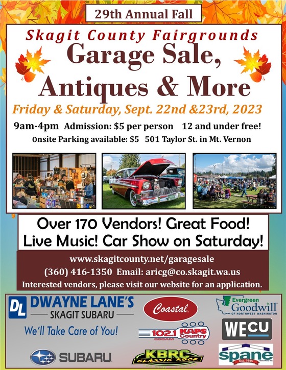 Fall Garage Sale