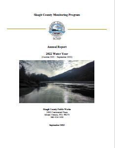 Image of the 2022 Water Year Water Quality Report