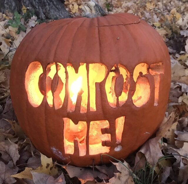 Compost Me Pumpkin