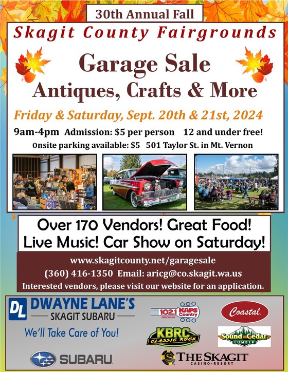 30 annual fall garage sale